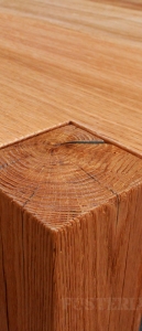 Taula de fusta de roure a mida